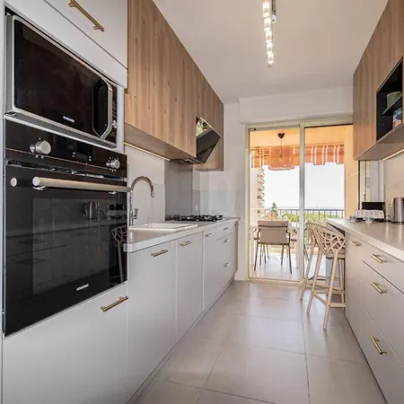 Superbe Vue Mer, Plage, Piscine, Tennis, Parking Apartamento *